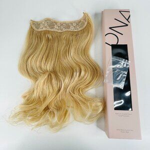 DNA HairTools Halo Hair Extensions Remy Human #60 Platinum Blond 18"-20"